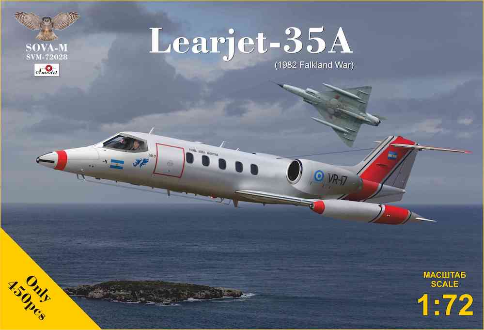 Sova-M SVM-72028 1:72 Gates Learjet 35A