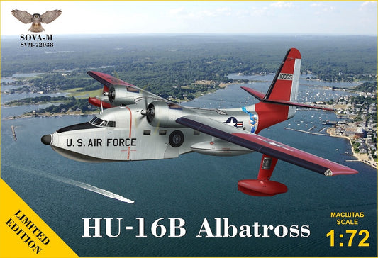 Sova-M SVM-72038 1:72 Grumman HU-16B 'Albatross' flying boat