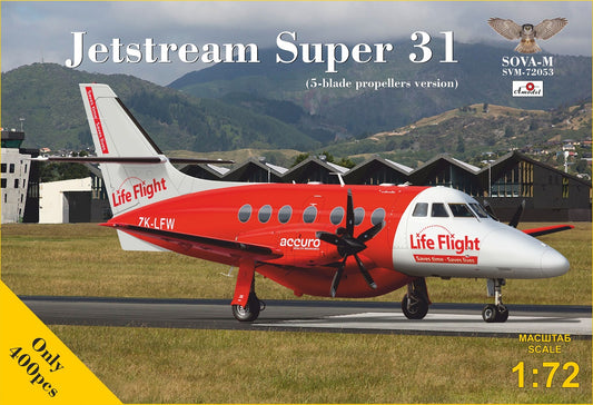 Sova-M SVM-72053 1:72 JETSTREAM SUPER 31 152 parts / 2 liveries