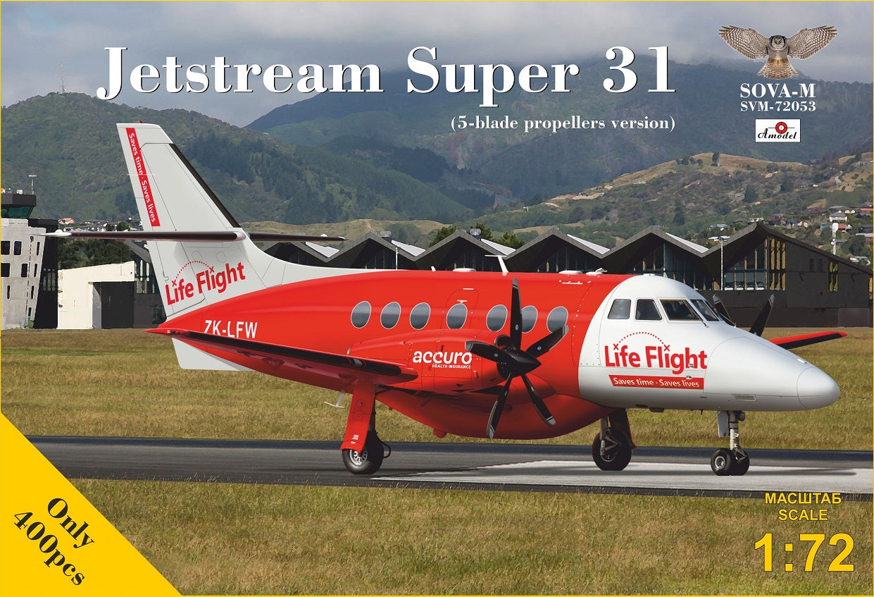 Sova-M SVM-72053 1:72 JETSTREAM SUPER 31 152 parts / 2 liveries