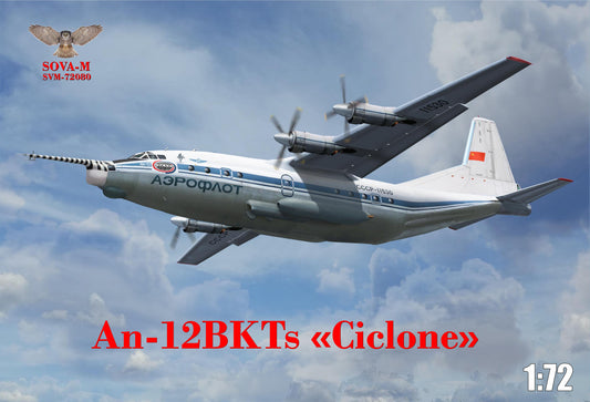 Sova-M SVM-72080 1:72 Antonov An-12 BKTs "Cyclone" research airplane