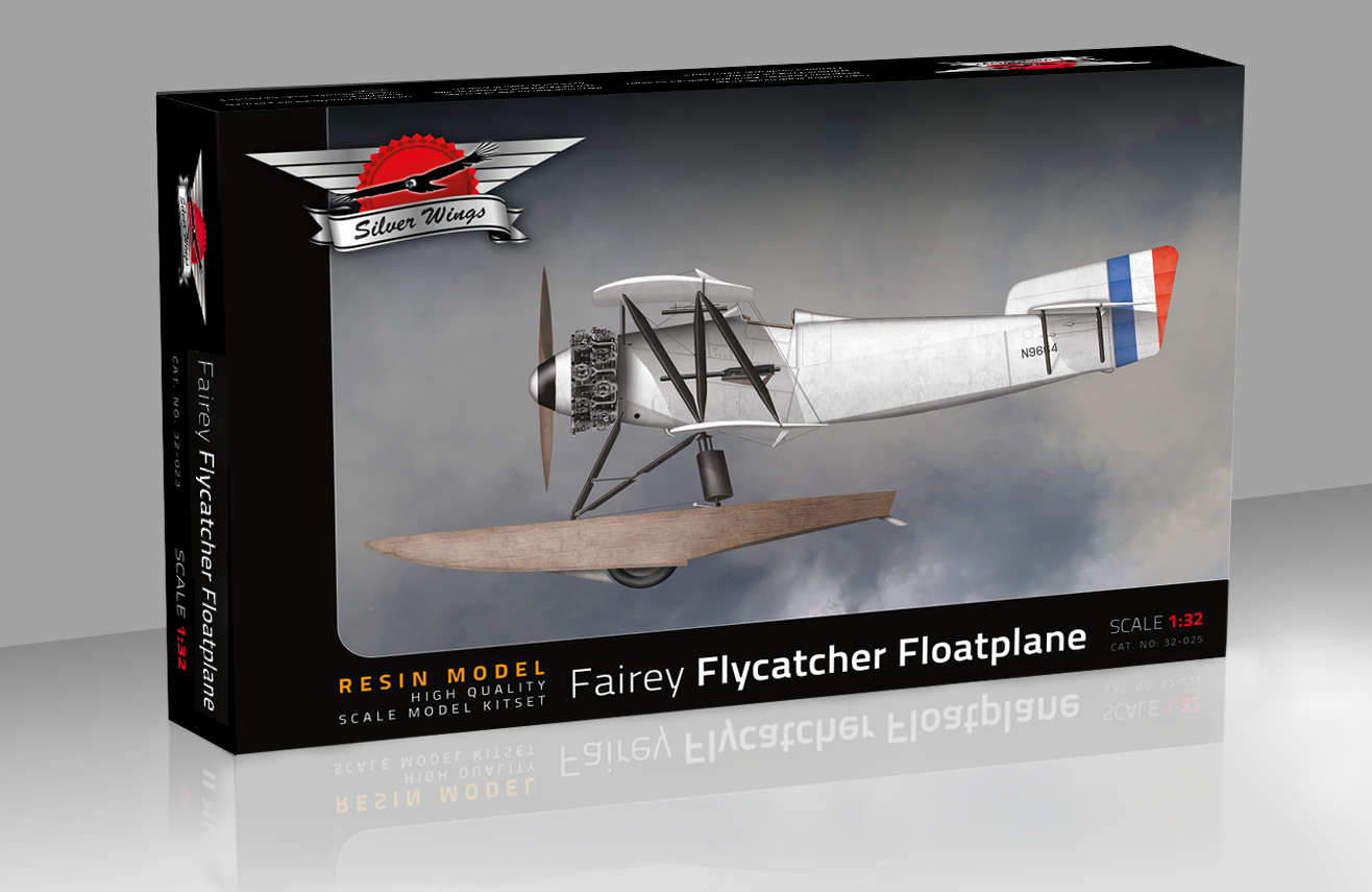 Silver Wings SVW32025 Fairey Flycatcher with Wheels 1:32
