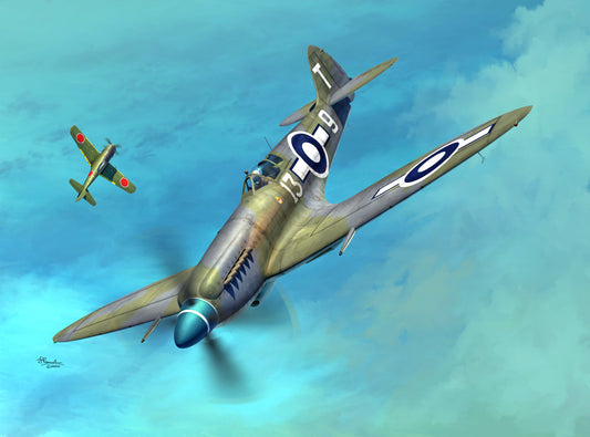 Sword SW72155 1:72 Supermarine Seafire Mk.XV 2 markings Kit contains new masks