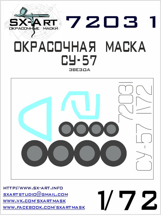SX-Art SXA72031 1:72 Sukhoi Su-57 Frazor