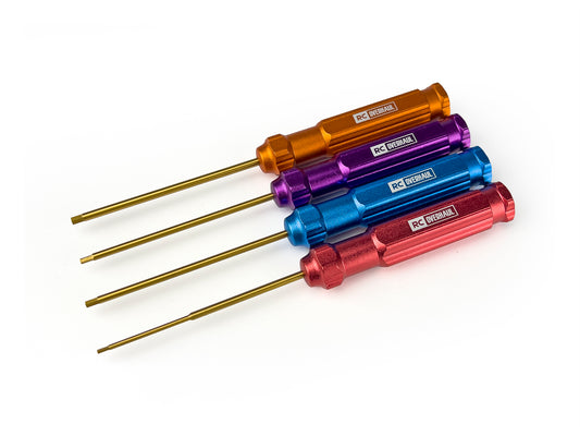 RC Overhaul Hex Driver Set 1.5/2/2.5/3mm Coloured TL003