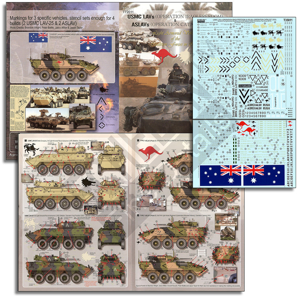 Echelon FD T35011 1:35 USMC LAVs & ASLAVs