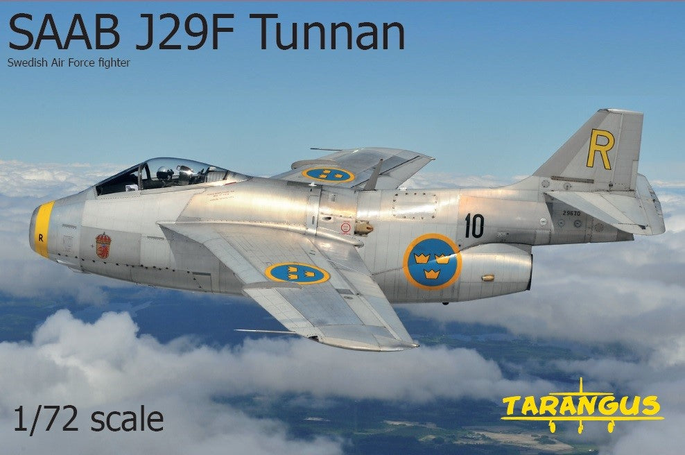 Tarangus TAR72006 1:72 Saab J29F Tunnan