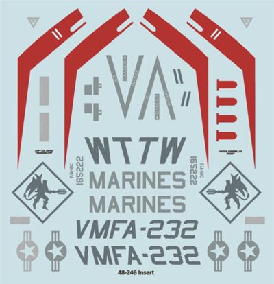 Two Bobs TB48246 F/A-18C/D Miramar MAGTF Hornets VMFA 1:48