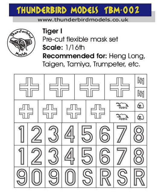 Thunderbird Models TBM002 1:16 Pz.Kpfw.VI Tiger I