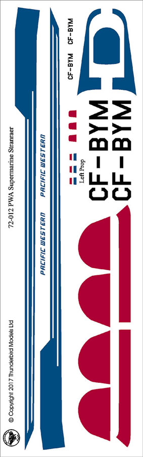 Thunderbird Models TBM72012 1:72 PWA Supermarine Stranraer