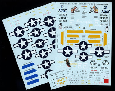 Thundercals TCT48004 1:48 Republic P-47D Thunderbolt 'Razorback' PTO Part 4