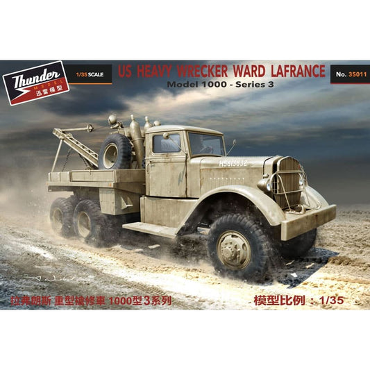 Thunder Models THU35011 1:35 US Heavy Wrecker Ward LaFrance M1000, series 3