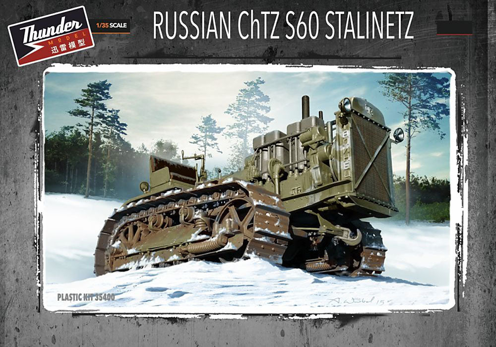 Thunder Models THU35400 1:35 Russian ChTZ S60 Stalinetz