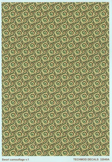 Techmod TM32049 1:32 Sworl camouflage WWI