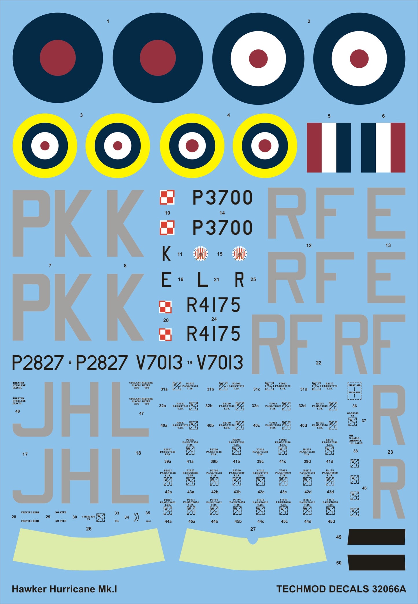 Techmod TM32066 1:32 Hawker Hurricane Mk.I