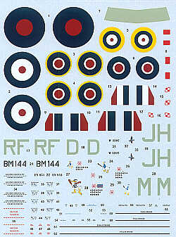 Techmod TM48005 1:48 Supermarine Spitfire Mk.Vb