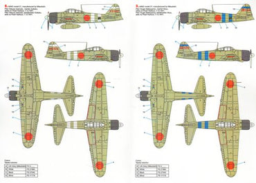 Techmod TM48097 1:48 Mitsubishi A6M2 Zero