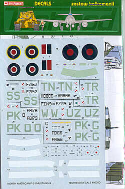 Techmod TM72028 1:72 North-American P-51B Mustang III