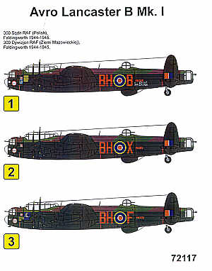 Techmod TM72117 1:72 Avro Lancaster B.I/III