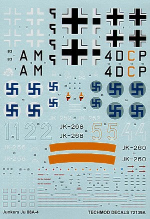 Techmod TM72139 1:72 Junkers Ju-88A-4