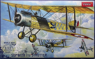 Toko TOKO13972 1:72 Sopwith 1 1/2 Strutter single seat bomber