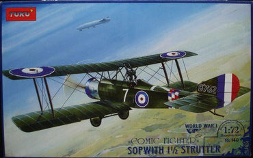 Toko TOKO14072 1:72 Sopwith 1 1/2 Strutter 'Comic' fighter