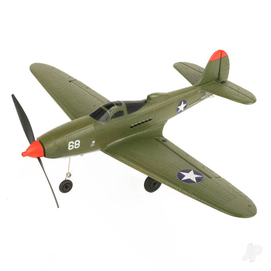 Top RC P-39 Airacobra RTF 400 RC Plane (Mode 2) 1038B2
