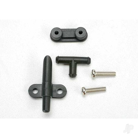 Traxxas Water pick-up / backing plate / tee-fitting 1588
