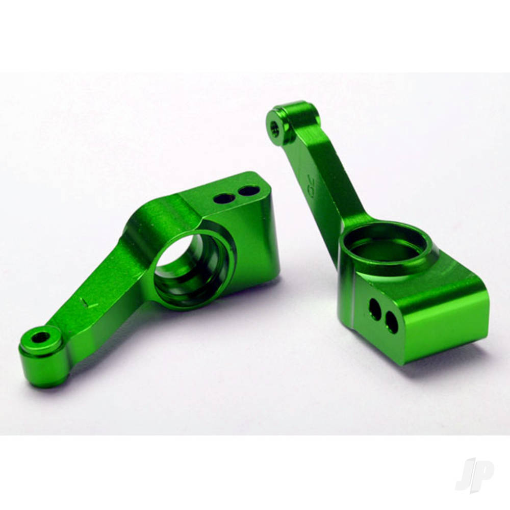 Traxxas Carriers, stub axle (Green-anodised 6061-T6 aluminium) (Rear) (2 pcs) 1952G