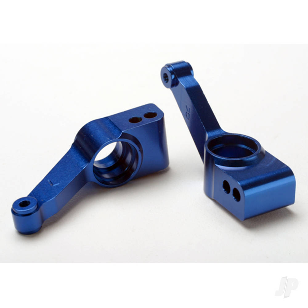 Traxxas Carriers, stub axle (Blue-anodised 6061-T6 aluminium) (Rear) (2 pcs) 1952X
