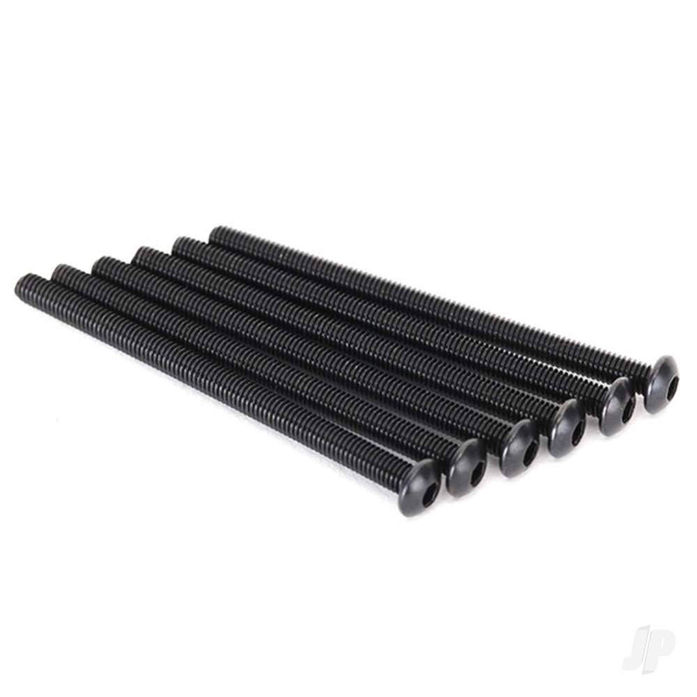 Traxxas Screws, 3x45mm button-head machine (hex drive) (6 pcs) 2516