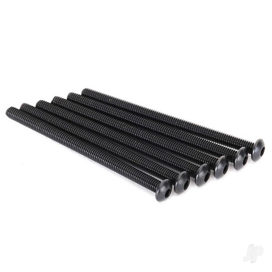 Traxxas Screws, 3x45mm button-head machine (hex drive) (6 pcs) 2516