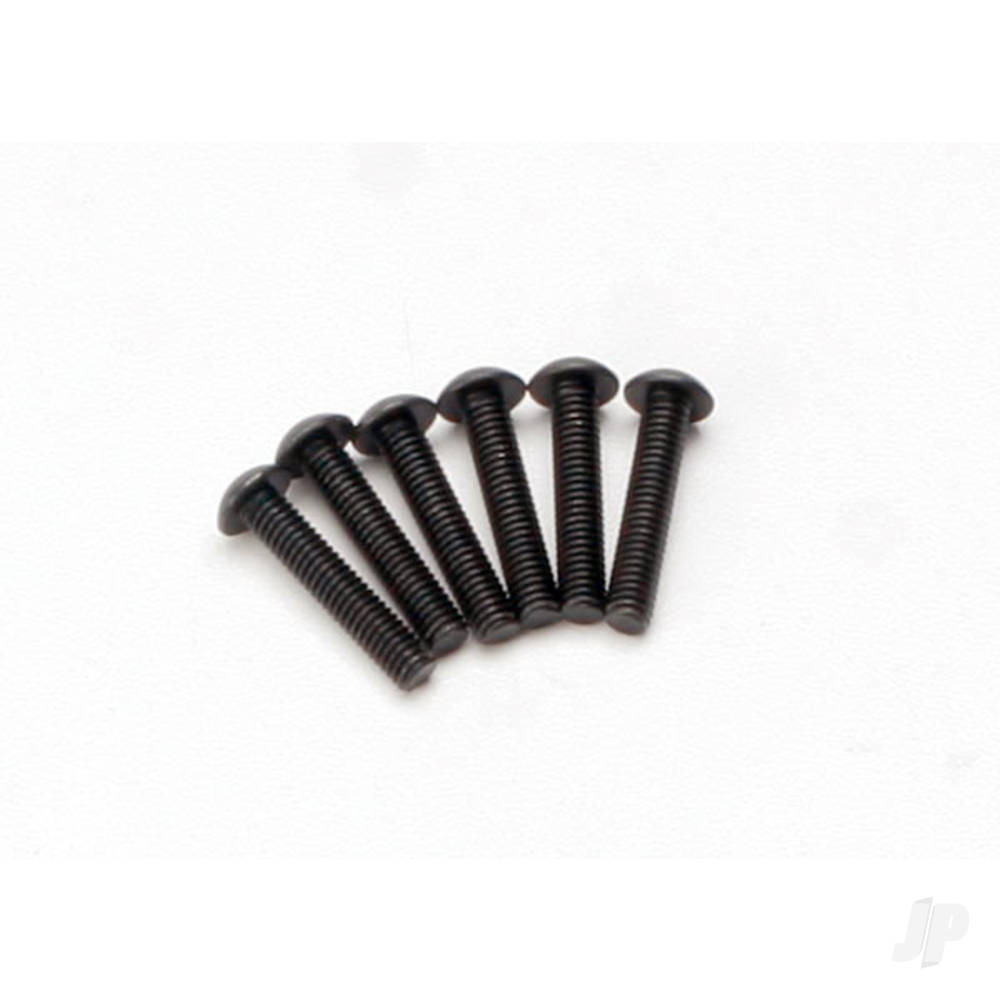 Traxxas Screws, 4x20mm button-head machine (hex drive) (6 pcs) 2589