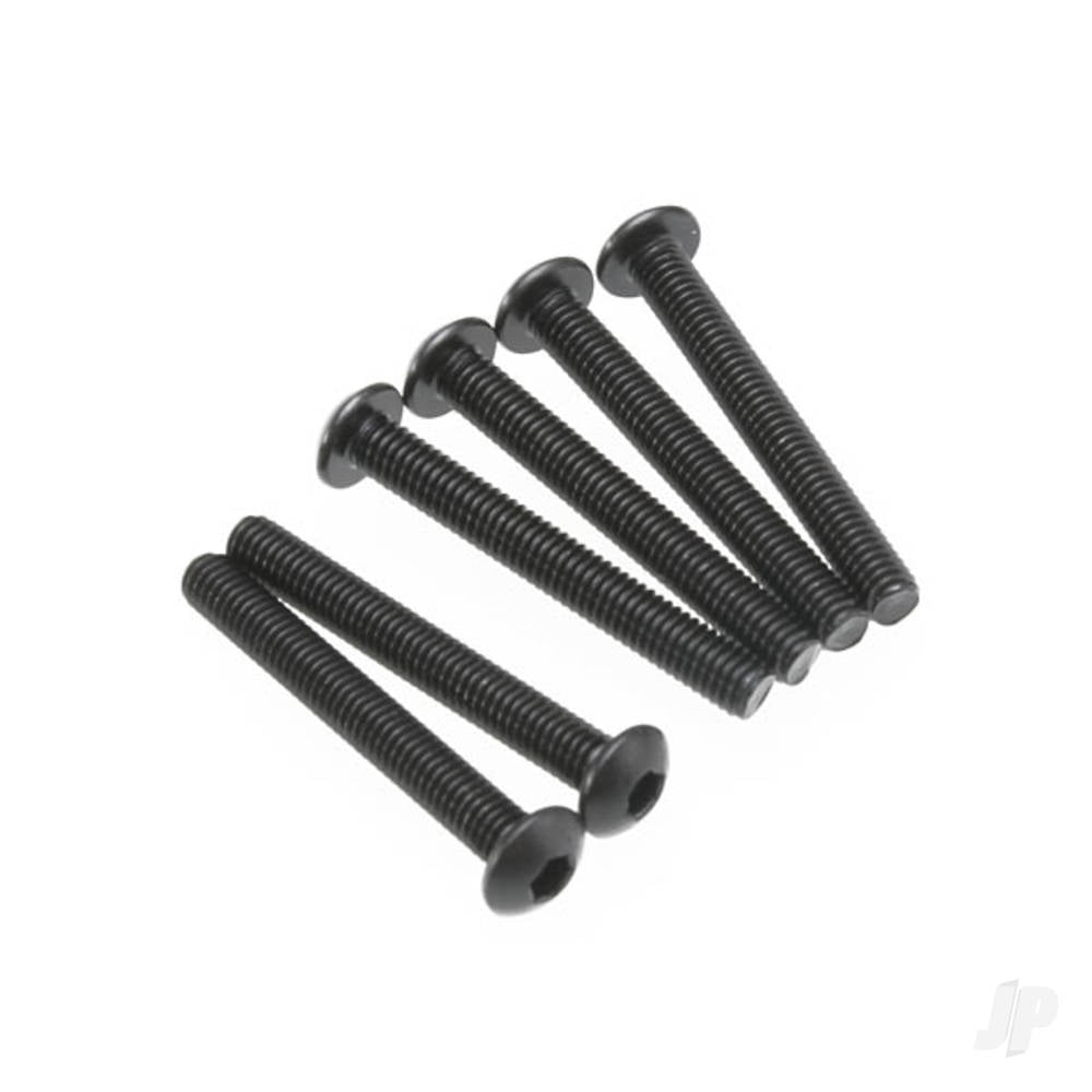 Traxxas Screws, 3x23mm button-head machine (hex drive) (6 pcs) 2591