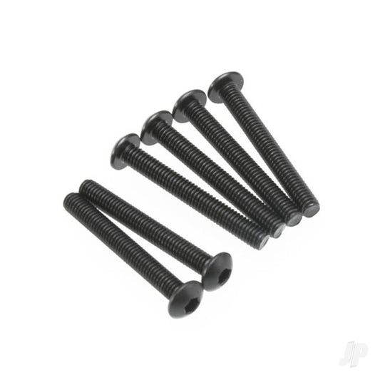Traxxas Screws, 3x23mm button-head machine (hex drive) (6 pcs) 2591