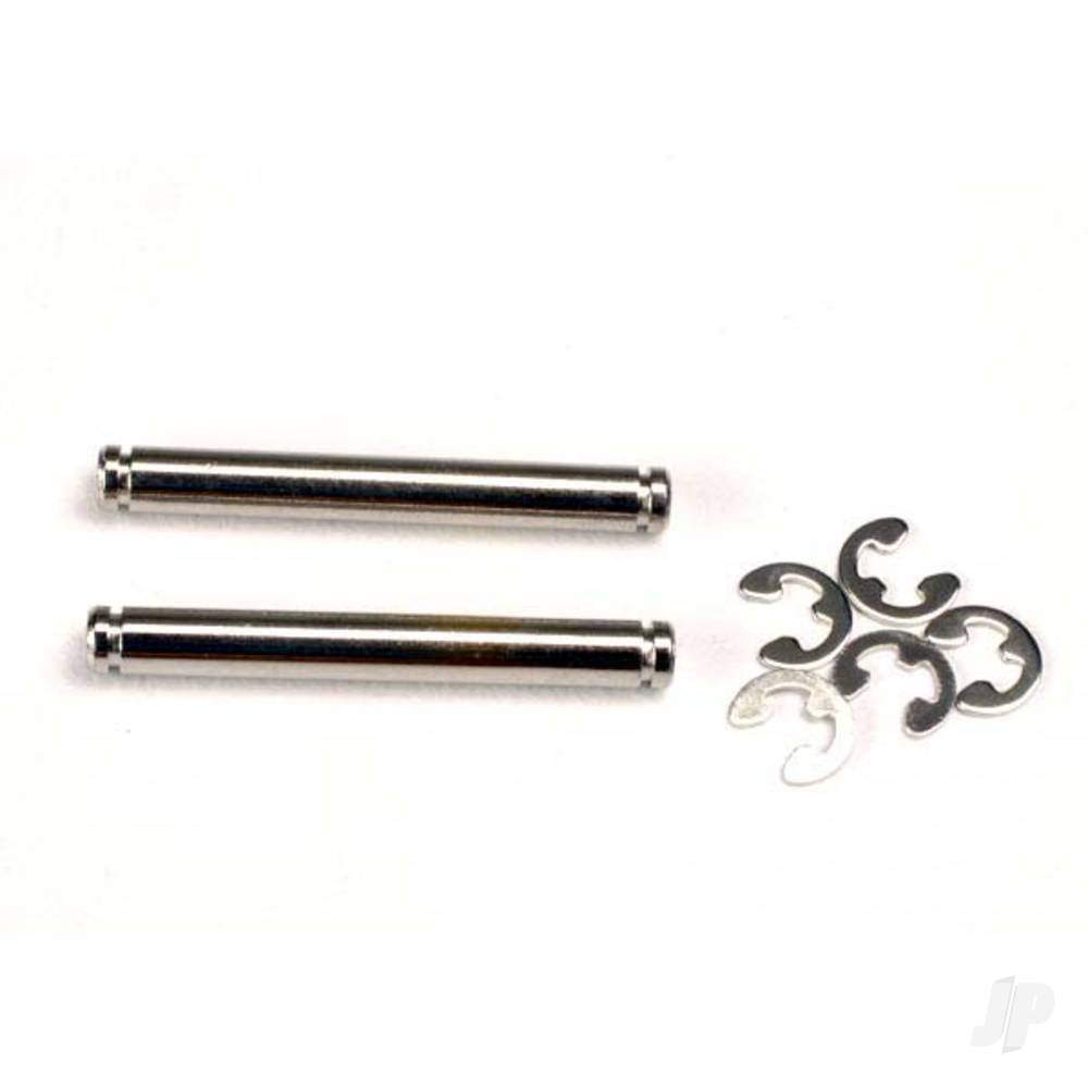 Traxxas Suspension pins, 26mm (kingpins) (2 pcs) / E-clips (4 pcs) 2636