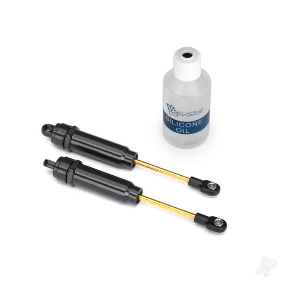 Traxxas Big Bore shocks (XX-Long) (hard-anodised & PTFE-coated T6 aluminium) (assembled with TiN shafts) with out springs (Rear) (2 pcs) 2662