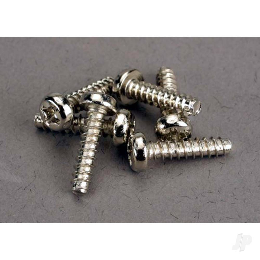 Traxxas Screws, 3x12mm roundhead self-tapping (6 pcs) 2676