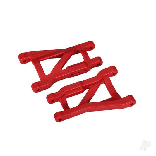 Traxxas Suspension arms, red, rear, heavy duty (2) 2750L