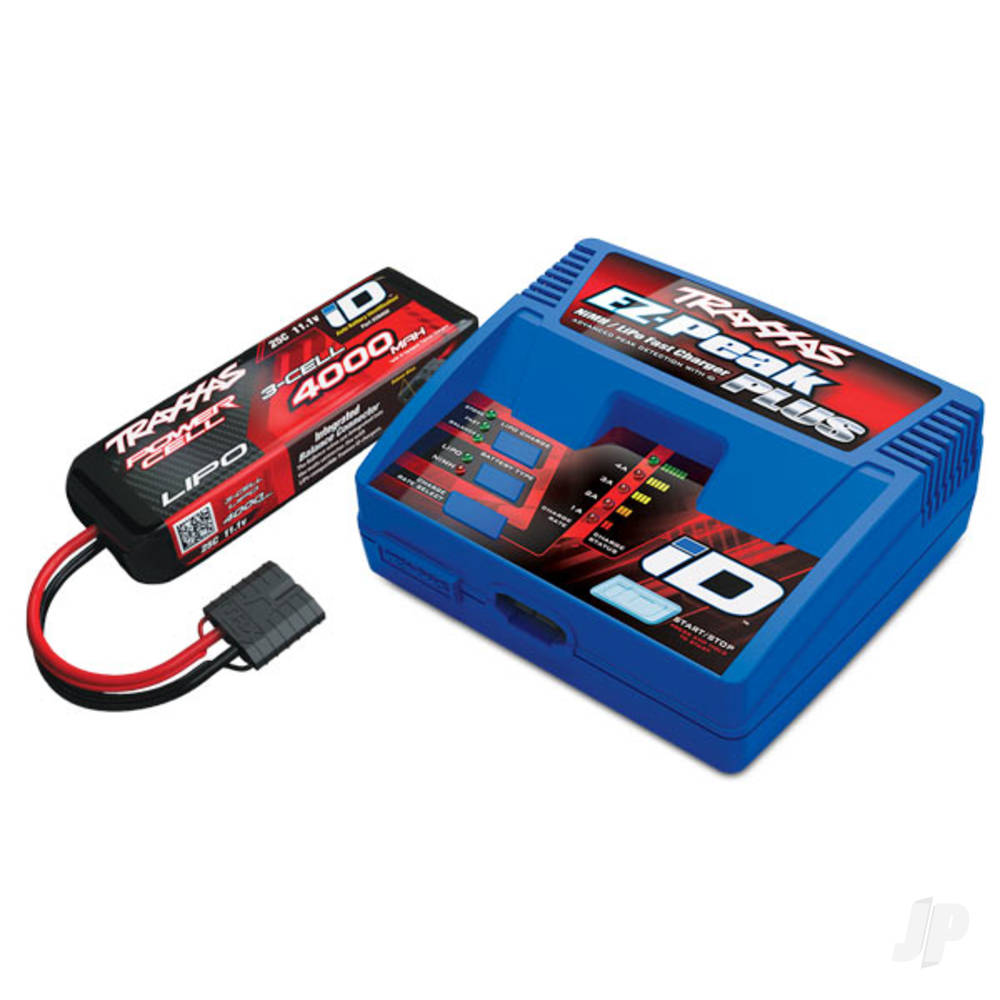 Traxxas 3S 4000mAh + EZ-Peak Plus Completer Pack 2994T