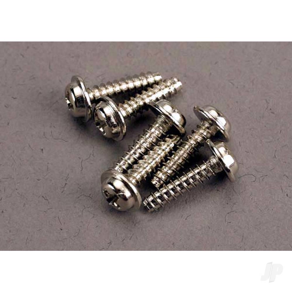 Traxxas Screws, 3x12mm washerhead self-tapping (6 pcs) 3286