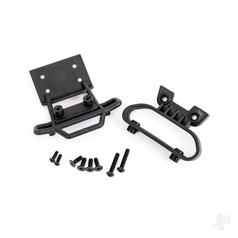 Traxxas Bumper, front/ bumper mount/ 4x12 CCS (4)/ 4x22 BCS (2)/ 3x10 BCS (2) (fits 2WD Bigfoot No. 1) (for LED light kit installation) 3630