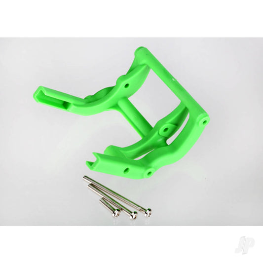 Traxxas Wheelie bar mount (1pc) / hardware (Green) 3677A