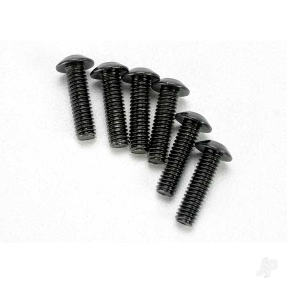 Traxxas Screws, 4x14mm button-head machine (hex drive) (6 pcs) 3938