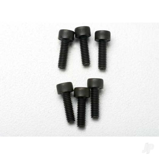 Traxxas Screws, 2.5x8mm cap-head machine (6 pcs) 3965