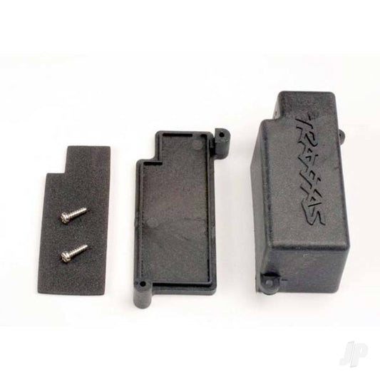 Traxxas Box, battery / adhesive foam Chassis pad 4925