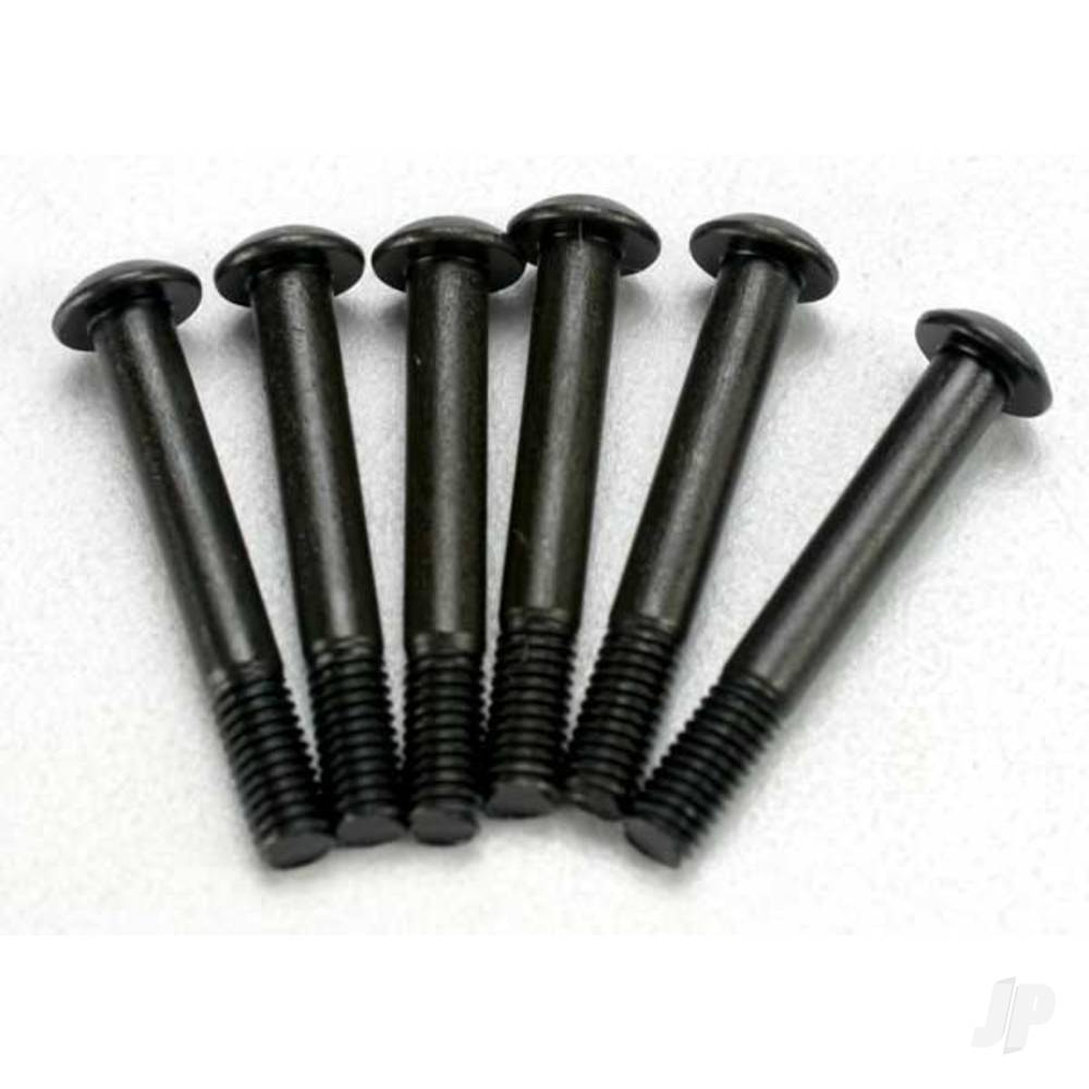 Traxxas Screws, 3x21mm button-head machine (hex drive) (partially threaded, Revo brake bolts) (6 pcs) 4978
