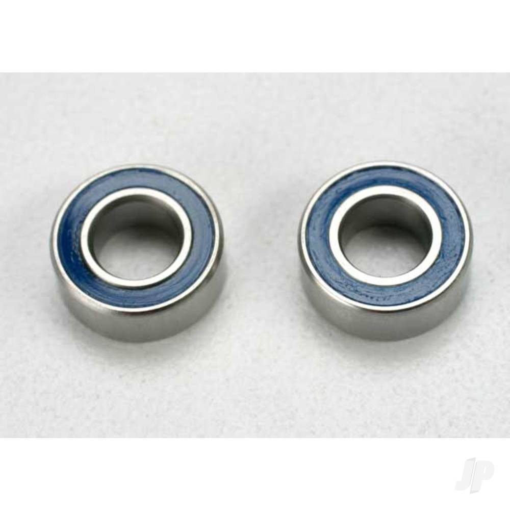 Traxxas Ball bearings, Blue rubber sealed (5x10x4mm) (2 pcs) 5115