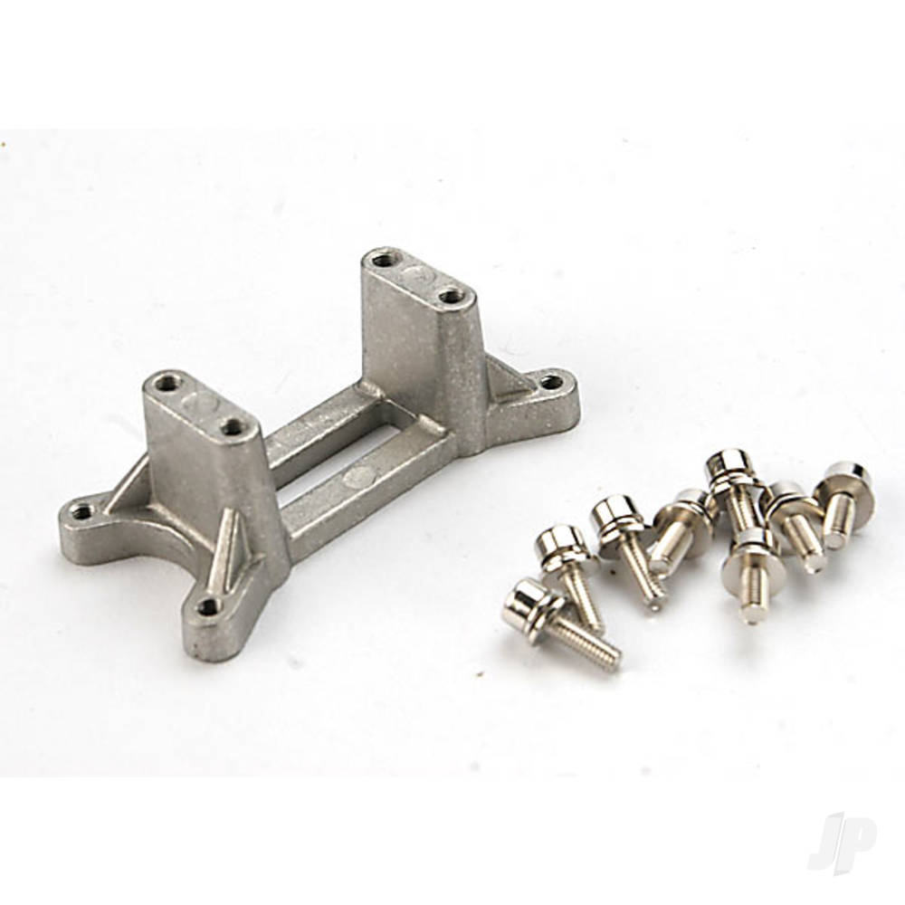 Traxxas Engine mount, aluminium / 3x10 CS with washers (8 pcs) 5160