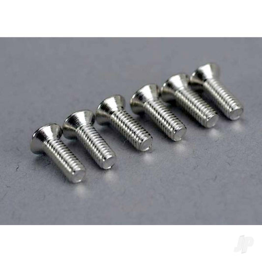 Traxxas Screws, 2.6x8mm countersunk machine (6 pcs) 5169